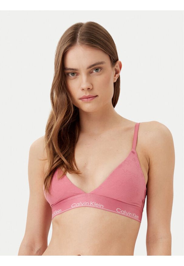 Calvin Klein Underwear Biustonosz braletka 000QF7876E Różowy. Kolor: różowy