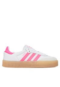 Adidas - adidas Sneakersy Sambae JS3940 Biały. Kolor: biały. Materiał: skóra