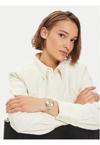 Calvin Klein Zegarek Iconic Bracelet 25200043 Złoty. Kolor: złoty