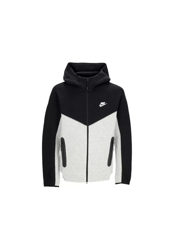 Bluza sportowa męska Nike Sportswear Tech Fleece Windrunner. Typ kołnierza: kaptur. Kolor: wielokolorowy, czarny, szary