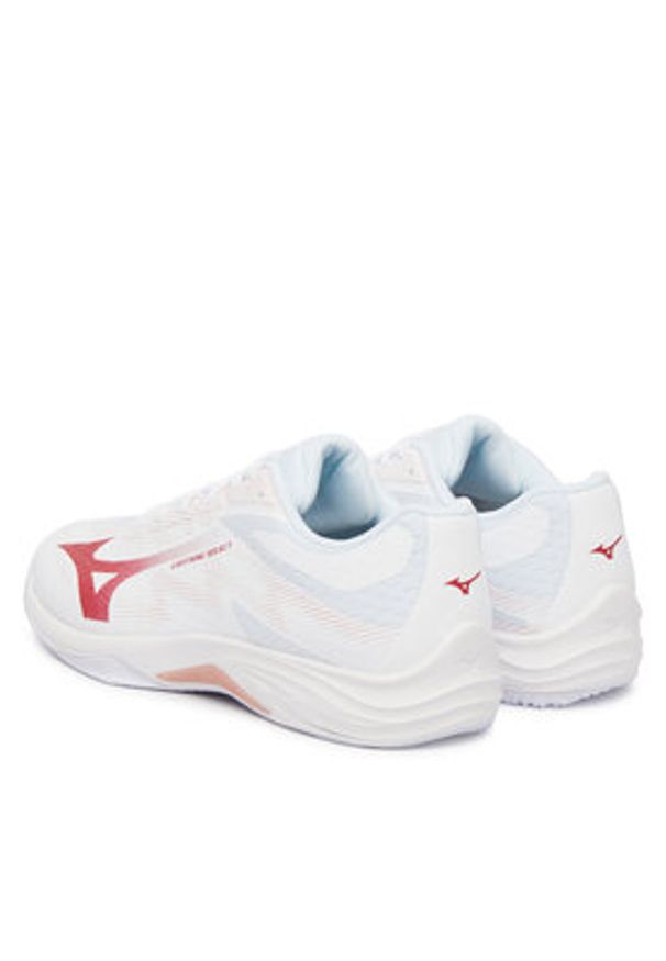 Mizuno Buty halowe Lightning Select V1GC2670 73 Biały. Kolor: biały. Materiał: skóra