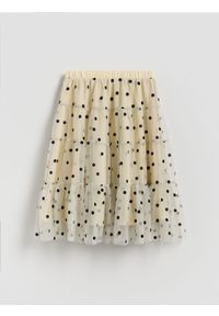 Reserved - Tiulowa spódnica w kropki - wielobarwny. Materiał: tiul. Wzór: kropki #1