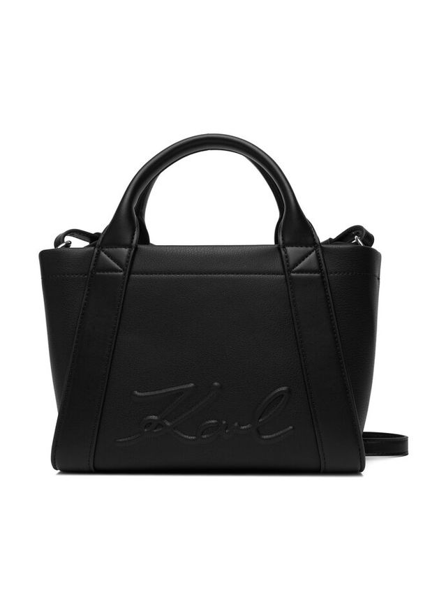 Karl Lagerfeld - Torebka KARL LAGERFELD. Kolor: czarny