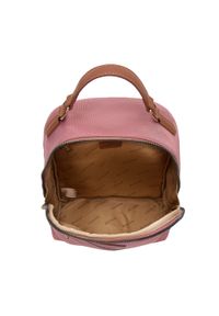 Wittchen - Damski plecak nylonowy prosty różowy. Kolor: różowy. Materiał: nylon. Styl: klasyczny, elegancki #3