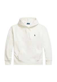 Polo Ralph Lauren Bluza 710964718001 Biały Relaxed Fit. Typ kołnierza: polo. Kolor: biały. Materiał: bawełna #5