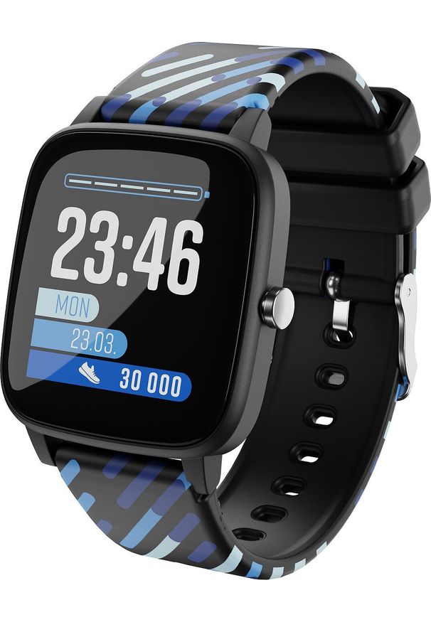 LAMAX - Smartwatch Lamax BCool Czarny (LMXBCOOLB). Rodzaj zegarka: smartwatch. Kolor: czarny