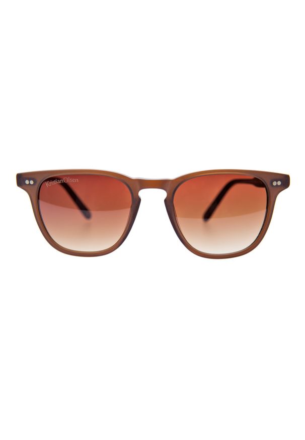 Lancerto - Okulary Copacabana I. Kolor: brązowy. Materiał: materiał