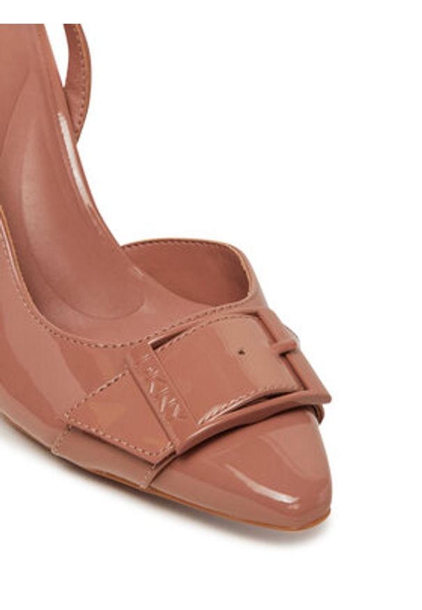 DKNY Sandały Neilton K1533900 Różowy. Kolor: różowy. Materiał: skóra