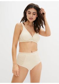 bonprix - Biustonosz minimizer z wyściełanymi ramiączkami. Kolor: beżowy #3