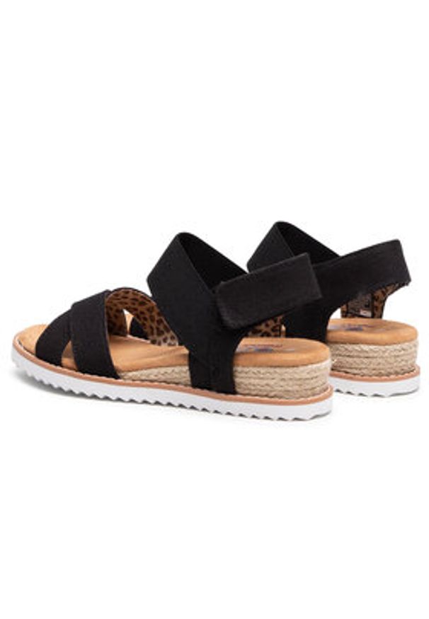skechers - Skechers Espadryle Secret Picnic 33386/Blk Czarny. Kolor: czarny. Materiał: materiał