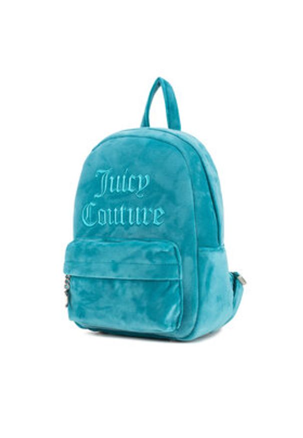 Juicy Couture Plecak BIJXT8702WPO Turkusowy. Kolor: turkusowy. Materiał: materiał, poliester