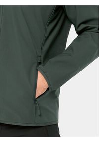 Jack Wolfskin Kurtka softshell Bornberg Hoody 1307471 Khaki Regular Fit. Kolor: brązowy. Materiał: softshell, syntetyk #4