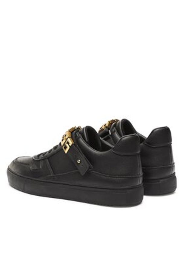 Guess Sneakersy Trani FM7TRA ELE12 Czarny. Kolor: czarny. Materiał: skóra
