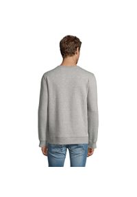 SOL'S - Męska Bluza Melanżowa Sully. Kolor: szary. Wzór: melanż