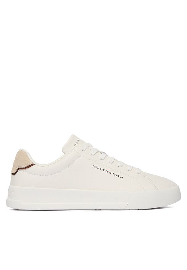 TOMMY HILFIGER - Sneakersy Tommy Hilfiger. Kolor: biały