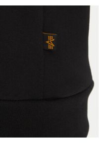 Alpha Industries Bluza Small Logo 156305 Czarny Regular Fit. Kolor: czarny. Materiał: bawełna #5
