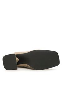 Pinko - PINKO Botki Tea Tronchetto PE 23 BLKS1 100664 A0N9 Beżowy. Kolor: beżowy. Materiał: skóra #3
