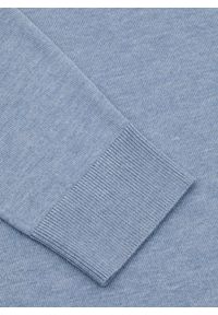 Pako Lorente - PAKO LORENTE – Niebieski sweter męski o-neck. Okazja: na co dzień. Kolor: niebieski. Materiał: wiskoza, poliester. Sezon: jesień. Styl: casual #9