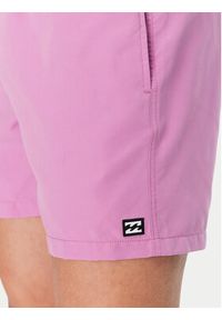 Billabong Szorty kąpielowe All Day EBYJV00134 Fioletowy Regular Fit. Kolor: fioletowy. Materiał: syntetyk