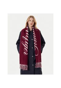 TOMMY HILFIGER - Szalik Tommy Hilfiger. Kolor: czerwony