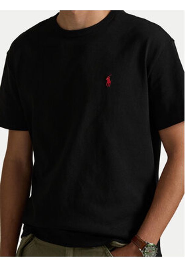 Polo Ralph Lauren T-Shirt Classics 710811284001 Czarny Regular Fit. Typ kołnierza: polo. Kolor: czarny. Materiał: bawełna
