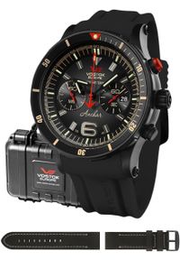 Zegarek męski Vostok Europe 6S21-510C582S czarny. Kolor: czarny #1