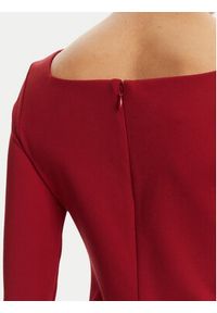 STAUD Sukienka koktajlowa Hawthorne R24R2225PF Czerwony Slim Fit. Kolor: czerwony. Materiał: wiskoza. Styl: wizytowy #3