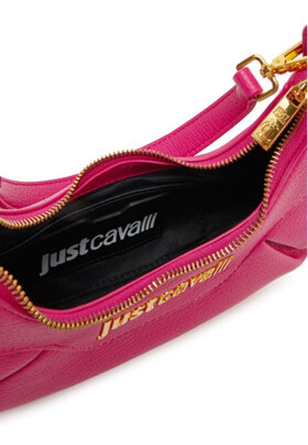 Just Cavalli Torebka 78RA4BD2 ZSB81 Różowy. Kolor: różowy. Materiał: skórzane