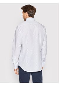 Tommy Hilfiger Tailored Koszula Circle Print MW0MW23269 Biały Regular Fit. Kolor: biały. Materiał: bawełna. Wzór: nadruk #4