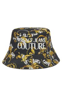 Kapelusz Versace Jeans Couture. Kolor: czarny