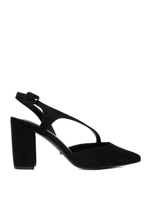 DeeZee Czółenka CEO-CD25-052-1 Czarny. Kolor: czarny. Materiał: materiał