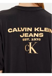 Calvin Klein Jeans T-Shirt J20J221733 Czarny Relaxed Fit. Kolor: czarny