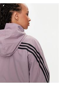 Adidas - adidas Kurtka przejściowa Future Icons 3-Stripes IP1573 Fioletowy Loose Fit. Kolor: fioletowy. Materiał: syntetyk #3