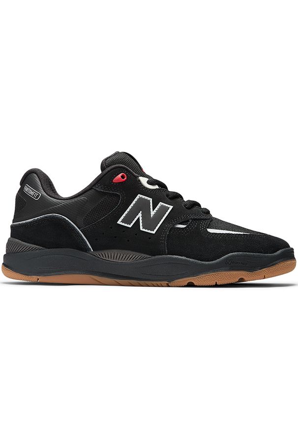 Buty męskie New Balance Numeric NM1010RB – czarne. Kolor: czarny. Materiał: guma, skóra, syntetyk, dresówka, materiał. Szerokość cholewki: normalna. Sport: skateboard, fitness, bieganie