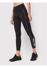 DKNY Sport Legginsy DP2P2962 Czarny Slim Fit. Kolor: czarny. Materiał: syntetyk. Styl: sportowy #1