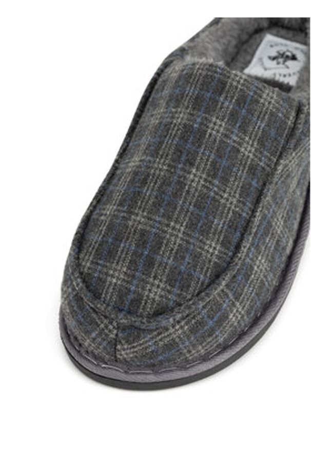 Beverly Hills Polo Club Kapcie P4194527 Szary. Kolor: szary. Materiał: materiał