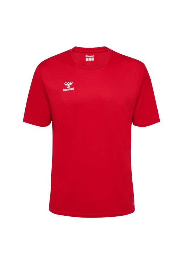 Niezbędna koszulka Hummel. Kolor: wielokolorowy, czerwony, różowy. Materiał: jersey, poliester. Sport: piłka nożna