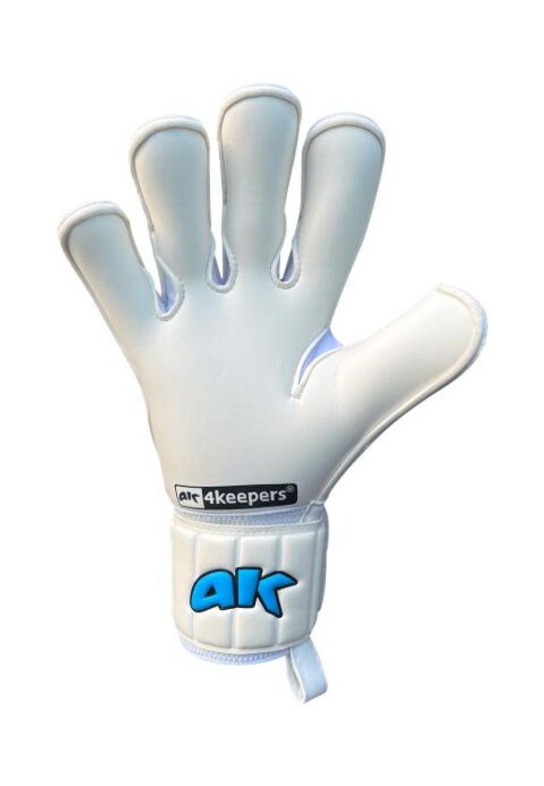 4KEEPERS - Rękawice bramkarskie męskie 4keepers CHAMP AQUA VI RF2G. Kolor: biały