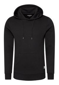 Jack & Jones Bluza Basic 12182537 Czarny Regular Fit. Kolor: czarny. Materiał: bawełna #3