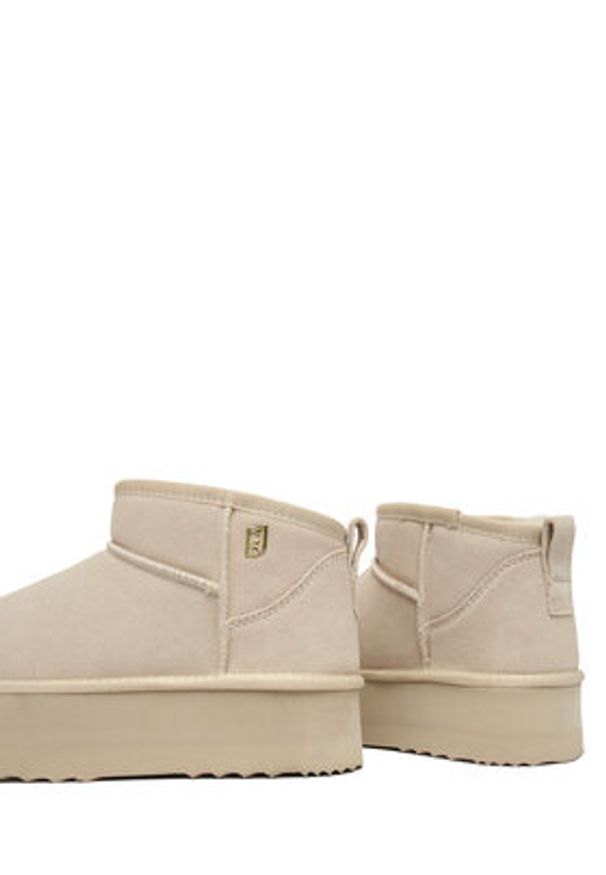 Liu Jo Śniegowce Jane 01 SF5105 PX002 Beżowy. Kolor: beżowy. Materiał: zamsz, skóra