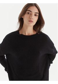 Patrizia Pepe Sweter 2K0326 K293 Czarny Regular Fit. Kolor: czarny. Materiał: syntetyk #3