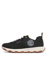 Timberland Sneakersy Winsor Trail Low TB0A5TKV0151 Czarny. Kolor: czarny. Materiał: skóra, nubuk