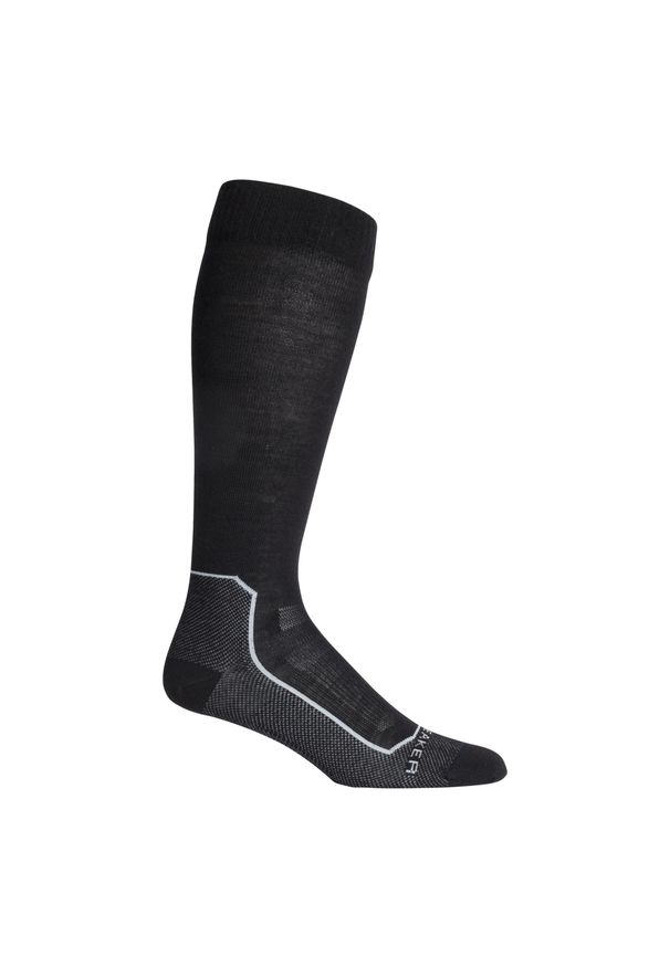 Skarpety Narciarskie Męskie Icebreaker Ski+ Ultralight OTC. Kolor: czarny. Materiał: poliamid, wełna, elastan. Sport: narciarstwo