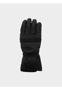 4f - Rękawice narciarskie Thinsulate© męskie. Kolor: czarny. Materiał: syntetyk, materiał. Technologia: Thinsulate. Sport: narciarstwo
