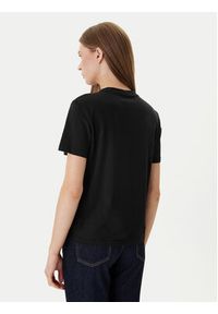 Calvin Klein Jeans T-Shirt Classic Foil LV047E804G Czarny Regular Fit. Kolor: czarny. Materiał: bawełna #5