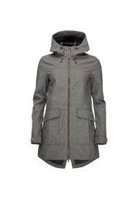 WOMEN\'S BEST - LOAP Lavila damska kurtka softshell, M. Kolor: szary. Materiał: bawełna #1
