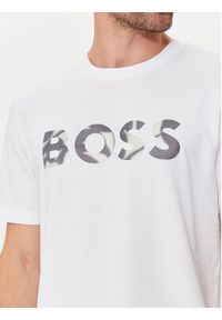 BOSS - Boss T-Shirt Thompson 15 50513382 Biały Regular Fit. Kolor: biały. Materiał: bawełna #3