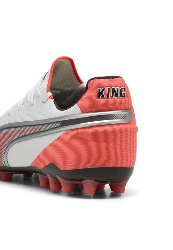 Puma - Buty piłkarskie unisex KING ULTIMATE MG PUMA. Kolor: czerwony, szary, biały, wielokolorowy. Sport: piłka nożna