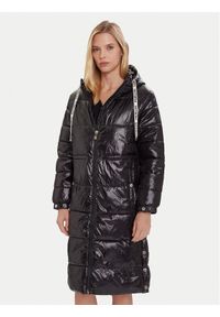 Morgan Płaszcz zimowy 252-GMODE Czarny Regular Fit. Kolor: czarny. Materiał: syntetyk. Sezon: zima