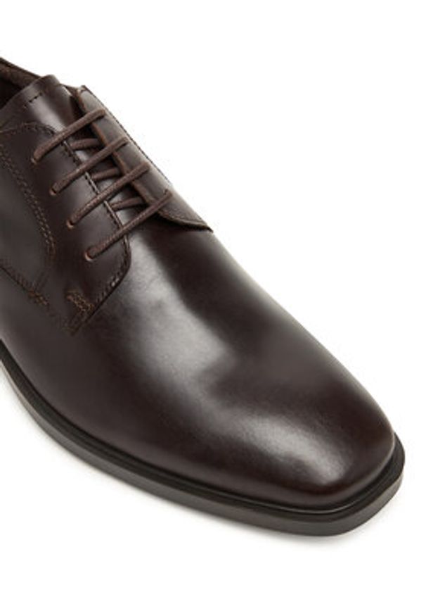 ecco - ECCO Półbuty Metropole Milan 52331401482 Brązowy. Kolor: brązowy. Materiał: skóra